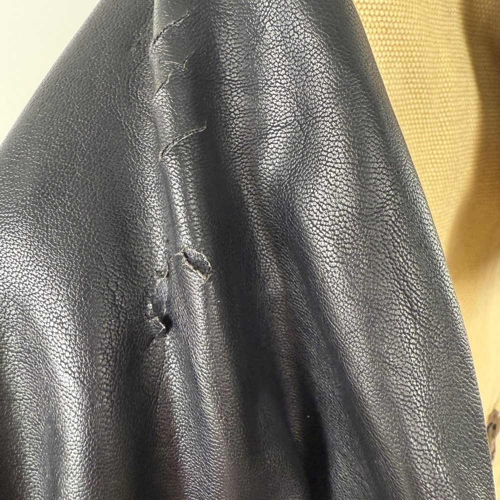 VICI Field Jacket • Size L • Vegan Leather Sleeves - Picture 9 of 10